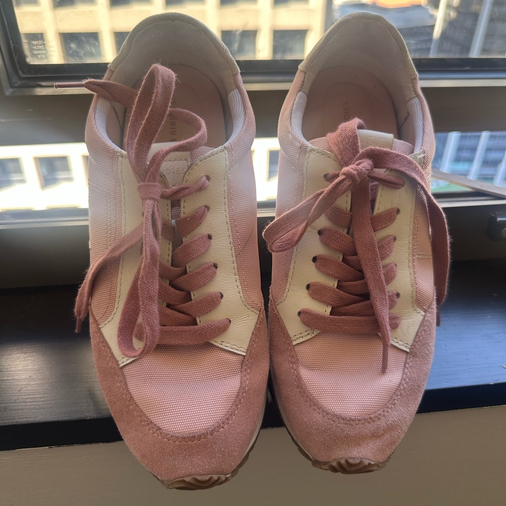 Women's birdies Pink roadrunner  Sneakers 7.5